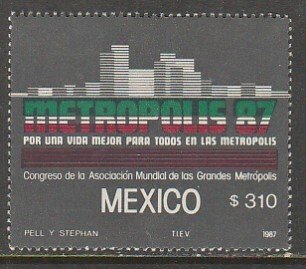 MEXICO 1479, CONGRESS OF METROPOLITAN AREAS. MINT, NH. VF.