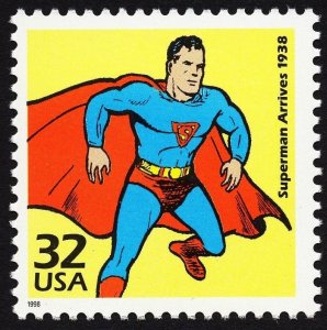 US 3185f MNH VF 32 Cent Superman Celebrate The Century 1930s