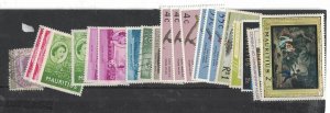 Mauritius KGVI/QEII Mini Collection of 22 Stamps Mint/Used (37fdy)