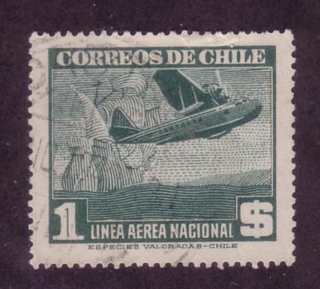 Chile Sc. # C117 Used Airplanes