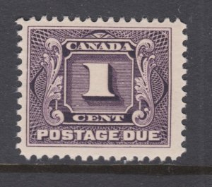 Canada Sc J1c MLH. 1928 1c reddish violet Postage Due, fresh, bright, VLH, F-VF