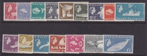 South Georgia, Scott 1-16 (SG 1-16), MNH