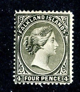 1879 Falkland Sc #2 mng cv.$1400 ( 9012 BCXX5 )