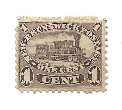 New Brunswick 1860 - M - Scott #6A *