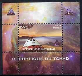 CHAD - 2009 - Space, Orion Mission #3 - Perf De Luxe Sheet - MNH - Private Issue