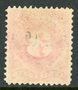 USA 1895 Postage Due 3¢ Deep Claret Unwmk Perf 12 Scott #J33 VFU H232  ⭐⭐⭐⭐
