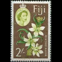 FIJI 1962 - Scott# 184 Orchids 2s NH