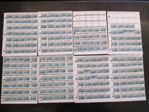 ~254 USA- Hinged On Pages - Unchecked - Scott # 1000 Cancel Study (#C1)