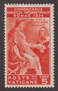 Vatican City 41 Tribonian & Justinian I 1935