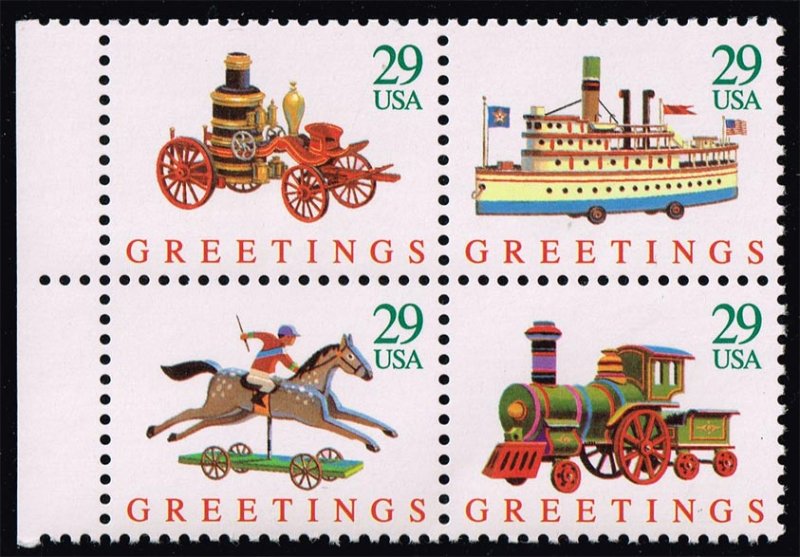 US #2711-2714 Toys Block of 4; MNH (3.00)