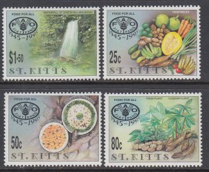 St Kitts 402-405 MNH VF