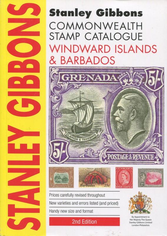 Stanley Gibbons Commonwealth Stamp Catalogue Windward Islands Barbados 2nd Edit