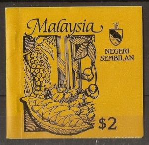 Negri Sembilan 1987 $2 Booklet SB5