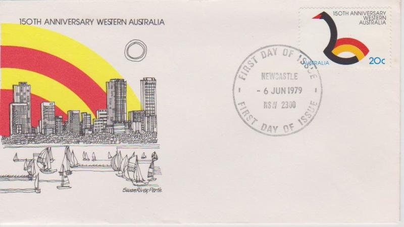 Australia 1979 Western Australia Anniversary First Day Covers Set of 2