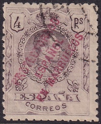 Spanish Morocco 1915 Sc 50 used