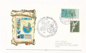 D324853 Germany Flight Cover 1981 Italian Luftwaffe Ramstein F104