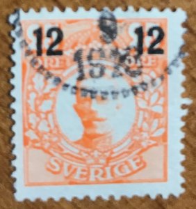 Sweden #100 F used, CDS.