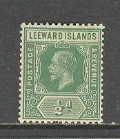LEEWARD ISLANDS Sc# 47 MH F King Edward VII