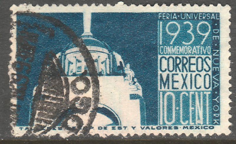 MEXICO 746, 10c New York Worlds Fair. Used. VF. (472)