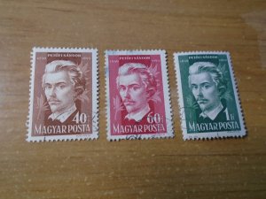 Hungary  #  867-69  used