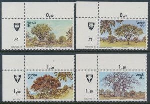 South Africa Homelands Venda  Sc 84-95 MNH  1982-1984 Trees 12 stamps in total