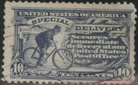USA Scott E11 Used Perf 11 Unwatermarked special delivery CV$0.75