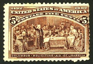 U.S. #234 MINT OG LH