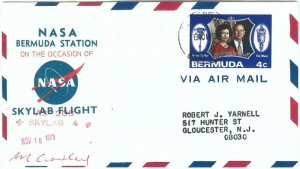 73898 - BERMUDA - Postal History - SPECIAL Cover 1973 - SPACE Astro  SKYLAB 4