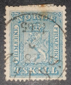 Norway 4sk 1863
