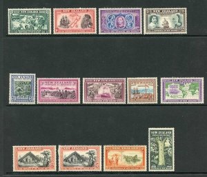 New Zealand SG613/25 1940 Set of 13 M/M cat 70 Pounds