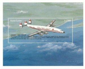 Sierra Leone 1997 - Scott #2081A - Civil Airliner - Souvenir Sheet - MNH