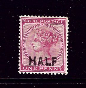 Natal 80 MH 1895 surcharge