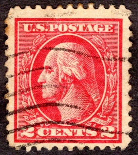 1920, US 2c, Washington, Used, Sc 528