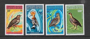 BIRDS - AFARS & ISSAS #C62-5 MNH