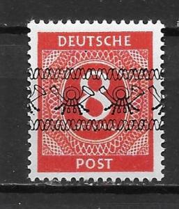 Germany 585B 8pf Numeral Ovpt. single MNH