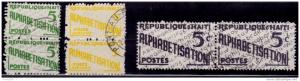 Haiti, 1959-60, Postal Tax, Alphabetisation, used