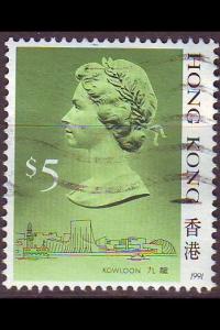 HONGKONG HONG KONG [1987] MiNr 0518 III 1991 ( OO/used )