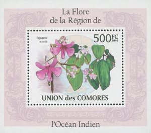 Flora Flowers Impatiens Acaulis Mini Sov. Sheet MNH