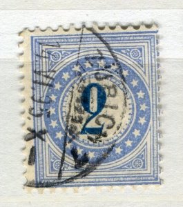 SWITZERLAND; 1878-80 early classic Postage Due issue used Shade of 2c. value