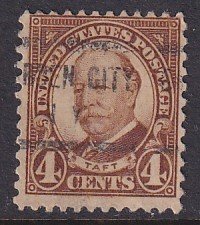 United States (1930) Sc 685 used, precancel Garden City NY