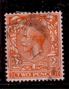 Great Britain Sc 190 1924 2 d G V stamp used