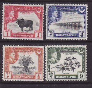 Pakistan Bahawalpur-Sc#22-5- id7-unused og NH set-KGVI-1949-