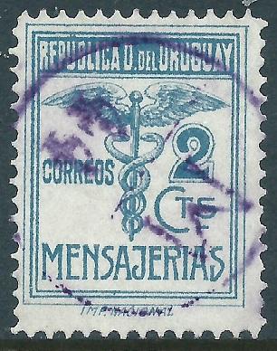 Uruguay, Sc #E4, 2c Used