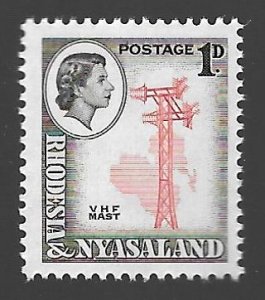 Rhodesia & Nyasaland 1959 - MNH - Scott #159 *