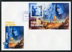 LIBERIA 2023 TRIBUTE TO THE VICTIMS OF OCT. 7th FIRST DAY COVER