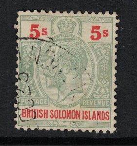 Solomon Islands SC# 39 Used / Wmk 3 - S18302