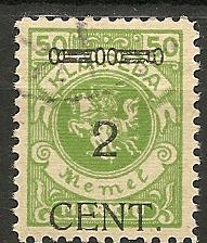 Memel N52 used CV $15