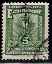 Ecuador - #RA49A Communications - Used