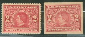 United States #370-371 Unused Multiple