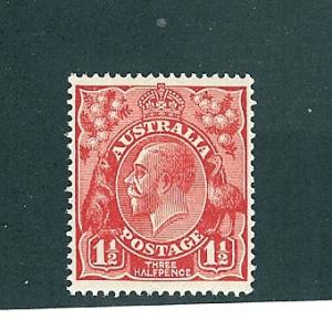 Australia, 68, King George V Single,**MNH**